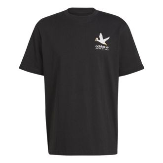 adidas originals Adventure Graphic Duckies T-shirt Black HZ1148