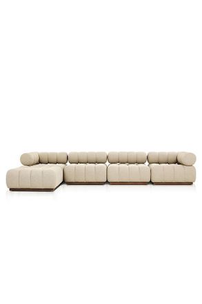 Anthropologie Roma Outdoor Four-Piece Sectional Sofa