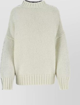 J.W.Anderson ribbed funnel neck jumper