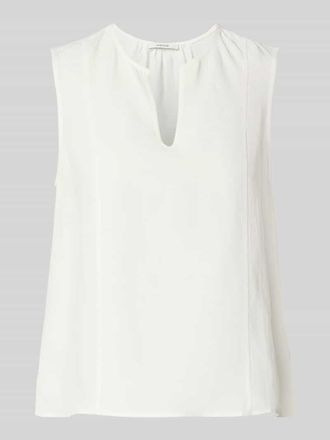 OPUS Blusentop aus Viskose-Leinen-Mix Modell Fazil in Offwhite, Gr&ouml;&szlig;e 36