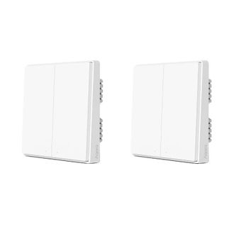 OEM Interruttore A Parete Intelligente, Compatibile Con Zigbee, Controllo Remoto Wireless, 2x D1 No Neutral 2k