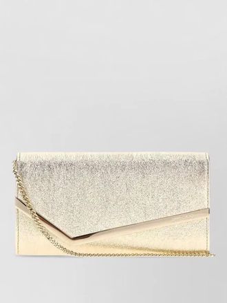 Jimmy Choo London emmie brilliance fabric clutch bag