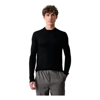 Guess Neven Pullover - Heren - Truien - Zwart - Maat: M Wol