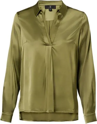 Mart Visser Ezra Blouse Olijfgroen