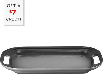 LE CREUSET Serving Platter Oyster With $7 Credit
