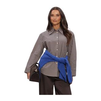 Minus Mssylvie Shirt - Dames - Blouses & Shirts - Veelkleurig - Maat: XL Leer