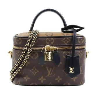Louis Vuitton Pre-owned Vintage Canvas Handtas - Dames - Pre-owned - Bruin - Maat: ONE Size