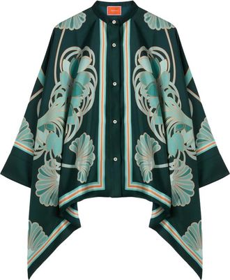 La DoubleJ Floral-print Shirt