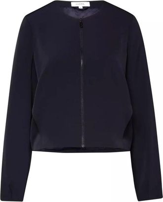 Comma Boxy Blouson Jacket - Dames - Zomerjassen - Blauw - M - Jassen