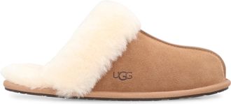UGG Womens Scuffette Ii Suede Mules Brown Cow Hide Sandal