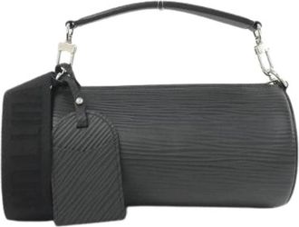 Louis Vuitton Pre-owned Epi XL Soft Polochon calf shoulder bag - Dames - Vintage Handtas - Zwart - ONE Size - Vintage
