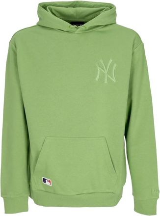 New Era MLB League Essentials Oversize Hoodie - Heren - Hoodies - Groen - M - Katoen - Hoodies & sweatvesten