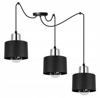 OEM L&aacute;mpara De Techo Moderna Colgante L&aacute;mpara Led Negra