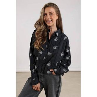 Nukus blouse zwart
