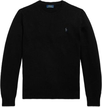 Polo Ralph Lauren Ronde hals knitwear - Heren - Ronde hals truien - Zwart - M - Truien & Vesten