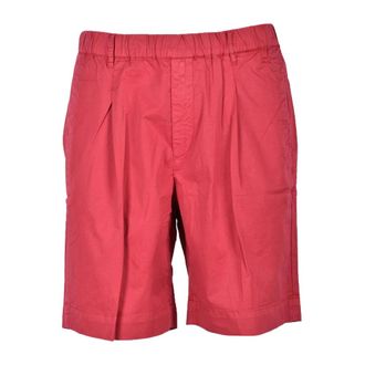 40weft 40Weft, Heren, Korte broeken, Rood, Maat: W44 Katoen