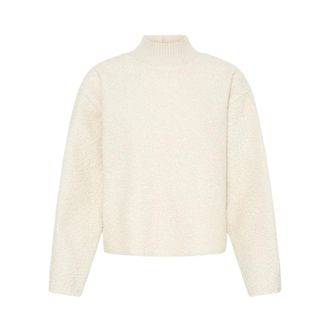 Ichi Pullover Curley - - Knitwear - Donna - Bianco - XS