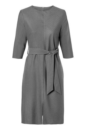 Mart Visser Ziana Lurex Jurk Grijs