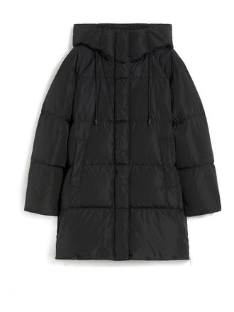 Max Mara Midi Parka In Water-Repellent Taffeta