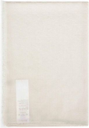 Max Mara Mxapaniere Stola - Dames - Sjaals - Beige - ONE Size - Katoen - Accessoires