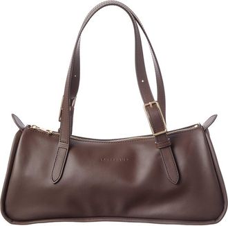 Longchamp Looong Leather Shoulder Bag