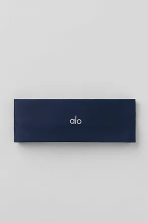 Alo | Airlift Headband in Navy Blue