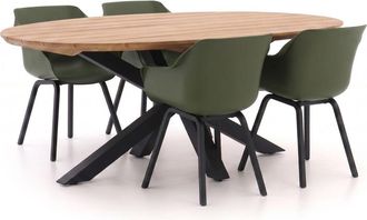 Hartman Hartman Sophie Element/Stephanie 200cm dining tuinset 5-delig