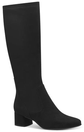 Marco Tozzi Marco Tozzi Dames Laarzen Lange Echte Rits zwart