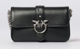 Pinko Borsa Baby Love Bag One Slouchy Pinko in pelle