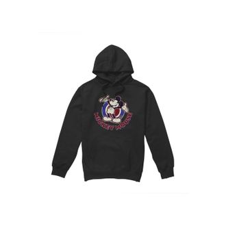Disney Heren Americana Mickey Mouse Hoodie (Zwart)