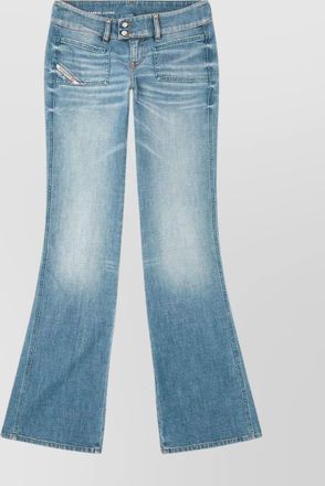 Diesel whisper low waist slim leg flared jeans