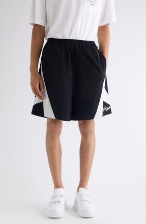 Acne Studios Peachy Wide Leg Shorts in Black at Nordstrom, Size 30 Us