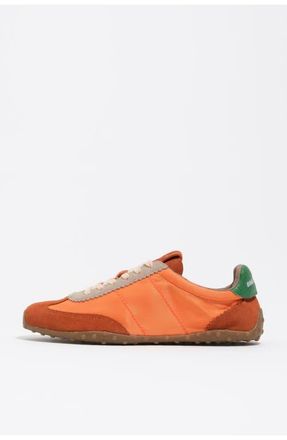 Bimba & Lola Suede Nylon 13 29 Sneaker in Orange at Nordstrom, Size 37