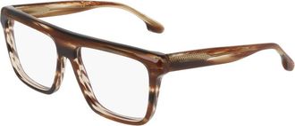 Victoria Beckham Brown Acetate Glasses Womens (Frames)