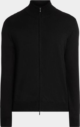 Neiman Marcus Men & apos;s Cashmere Zip-Up Sweatshirt