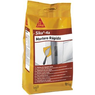 Sika 4a Mortero Rapido, Mortero De Fraguado Rapido Para Cortar Filtraciones De Agua, 10kg, Bolsa - Sika
