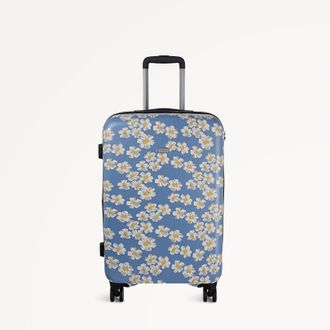 Radley London Poppies 4 Wheel Medium Suitcase Denim - 113604