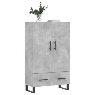 Berkfield Home Highboard Concrete Grey 69.5x31x115 cm Engineered Wood