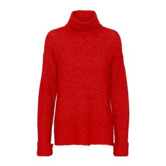 Part Two LeahsPW PU Strik - - Knitwear - Donna - Rosso - L