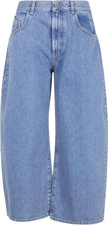 The Attico Vaqueros de Pierna Ancha - Jeans - Mujer - Azul - W27