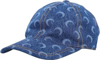 Marine Serre Caps, female, Blue, Size: ONE SIZE Crescent Moon Cap