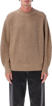 Isabel Marant Isabel Marant Mens Barry Knit - Tan Wool - Size X-Large