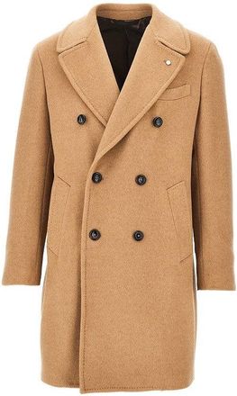 Lubiam Dream camelwool coat Man 50
