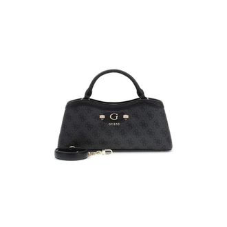 Guess Lindsey Small 2 Comp Satchel - female - Guess - Handbags - Black - ONE SIZE - Bags