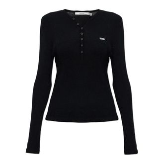 Gestuz V-neck Knitwear, female, Black, Size: XS Gztrisha Sweater