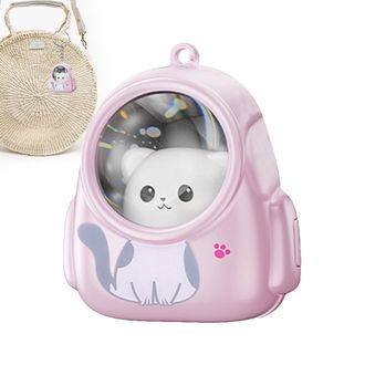 Generic Cute Light up Keychain,Animal in Backpack Key Ring with Light | Led Light Keychain, Ornament for Car Keys Backpacks Wallet for Women