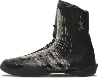 adidas Regu Embroidery Hi - Heren - Fitnessschoenen - Zwart - 44 2/3 EU - Leer - Fitness