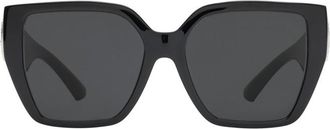 Burberry Crystal EKD Square Sunglasses