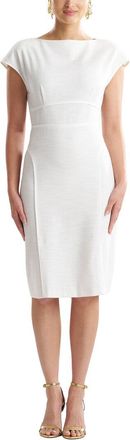 Natori Stretch Basketweave Sheath Dress