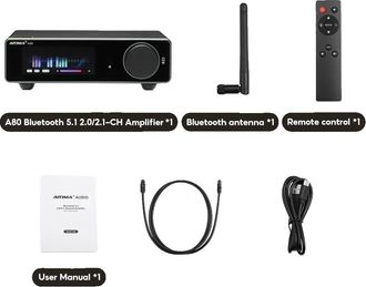OEM Amplificador De Potencia, Conectividad Bluetooth, Compatibilidad Con Audio De Alta Resoluci&oacute;n